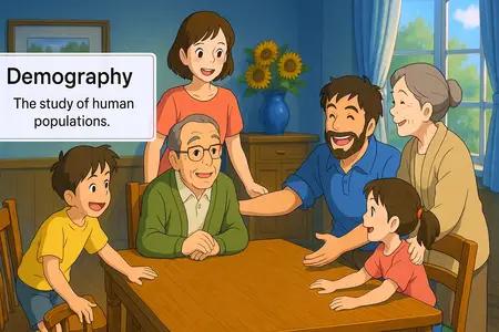 Demography Meaning