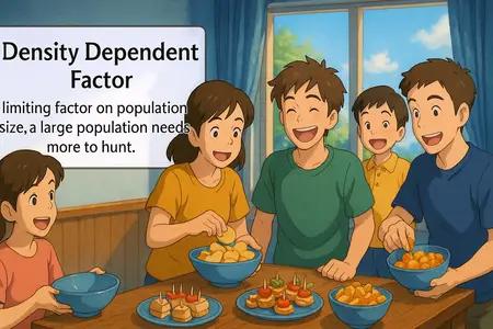 Density Dependent Factor Meaning