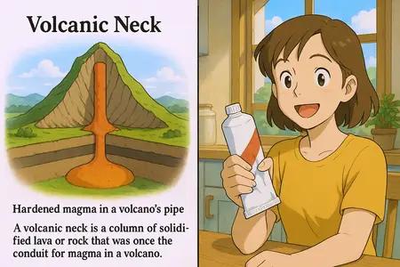 Volcanic Neck Meaning