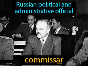 Commissar Meaning