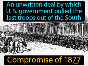 Compromise Of 1877 Meaning