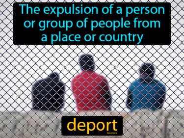 Deport Meaning