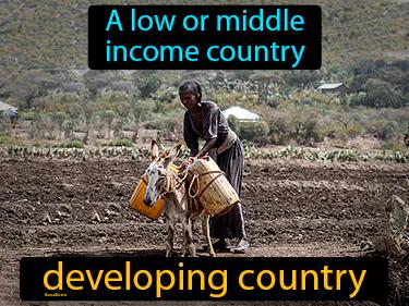 Developing Country Meaning