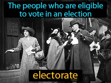 Electorate Meaning