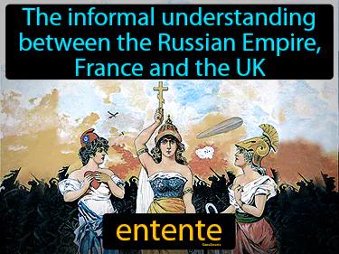 Entente Meaning