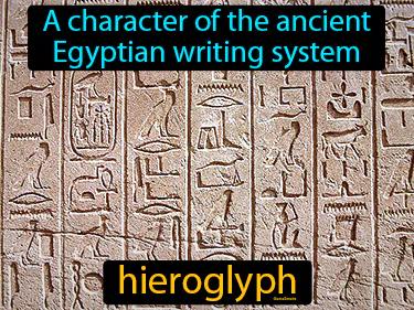 Hieroglyph Meaning