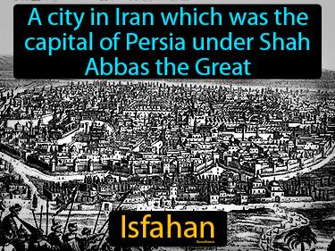 Isfahan Meaning