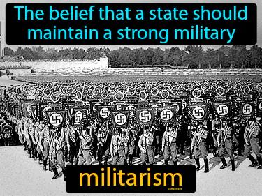 Militarism Meaning
