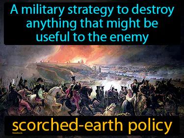 Scorched-Earth Policy Meaning