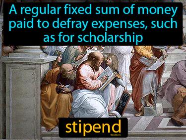 Stipend Meaning