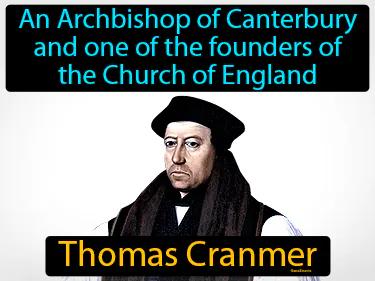 Thomas Cranmer Meaning