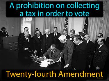 Twenty-Fourth Amendment Meaning
