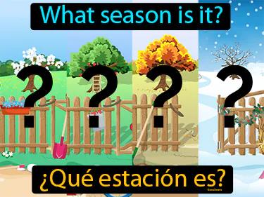 Que Estacion Es Meaning