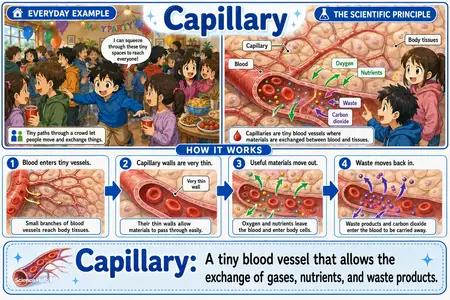 Capillary Meaning Capillary Meaning