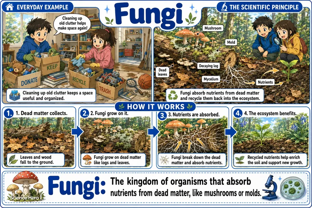 Fungi Meaning Detailed