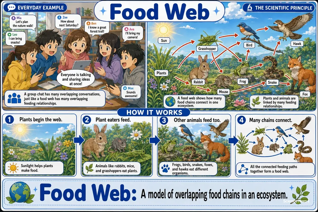 Food Web Meaning Detailed
