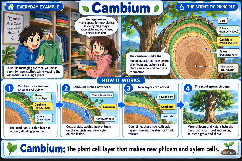 Cambium Meaning Detailed