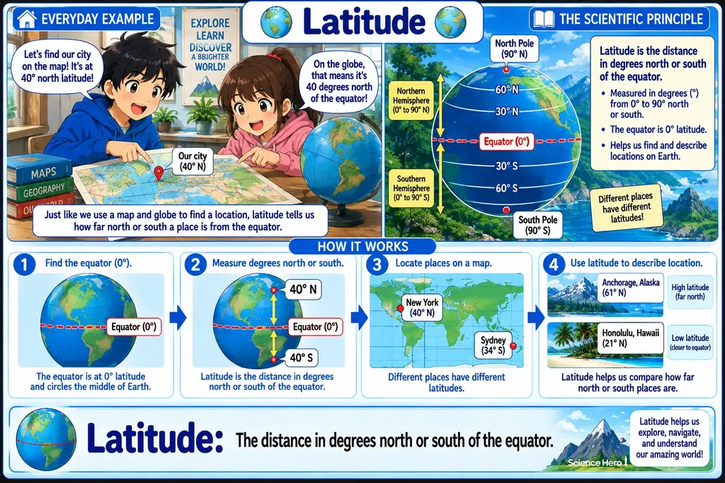 Latitude Meaning Detailed