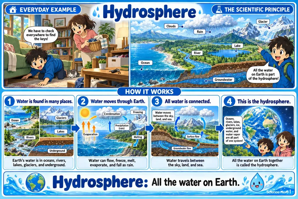 Hydrosphere Meaning Detailed