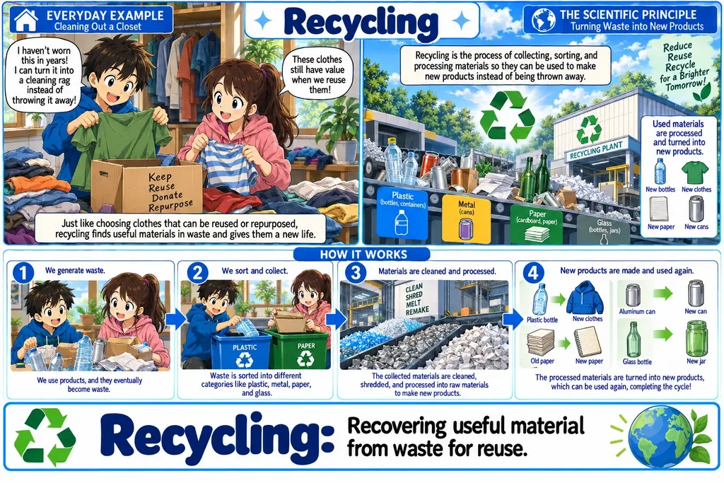 Recycling Meaning Detailed Recycling Meaning Detailed