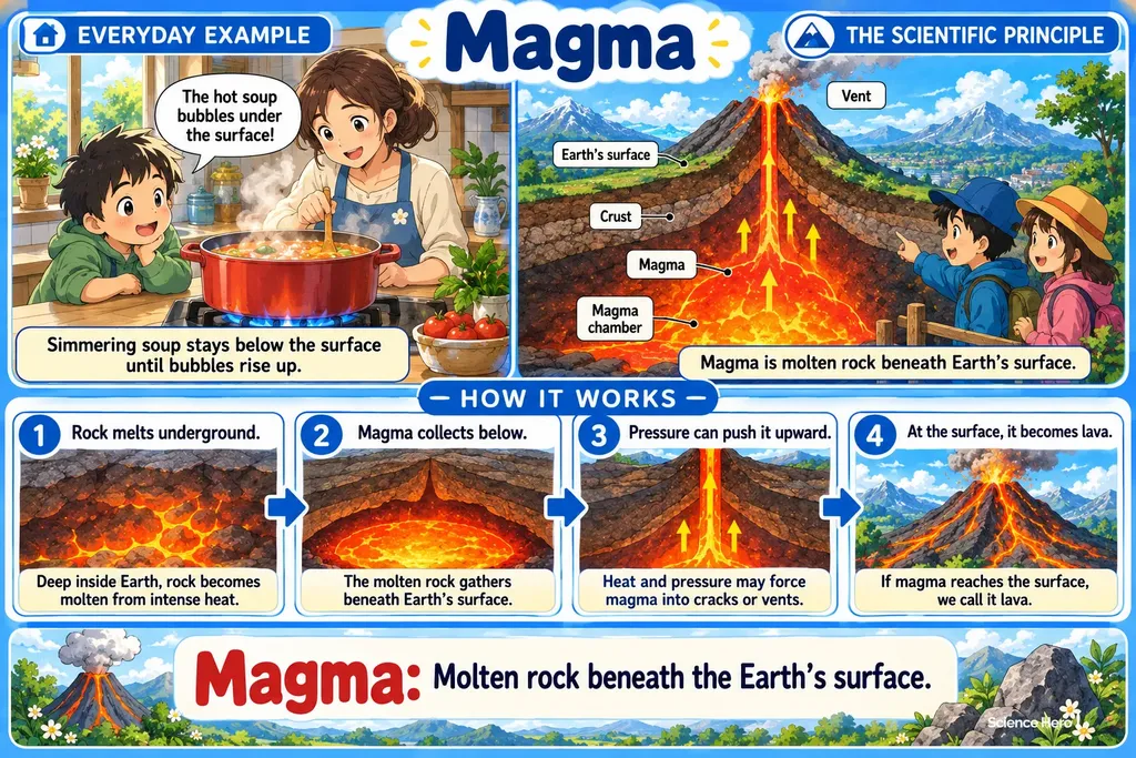 Magma Meaning Detailed