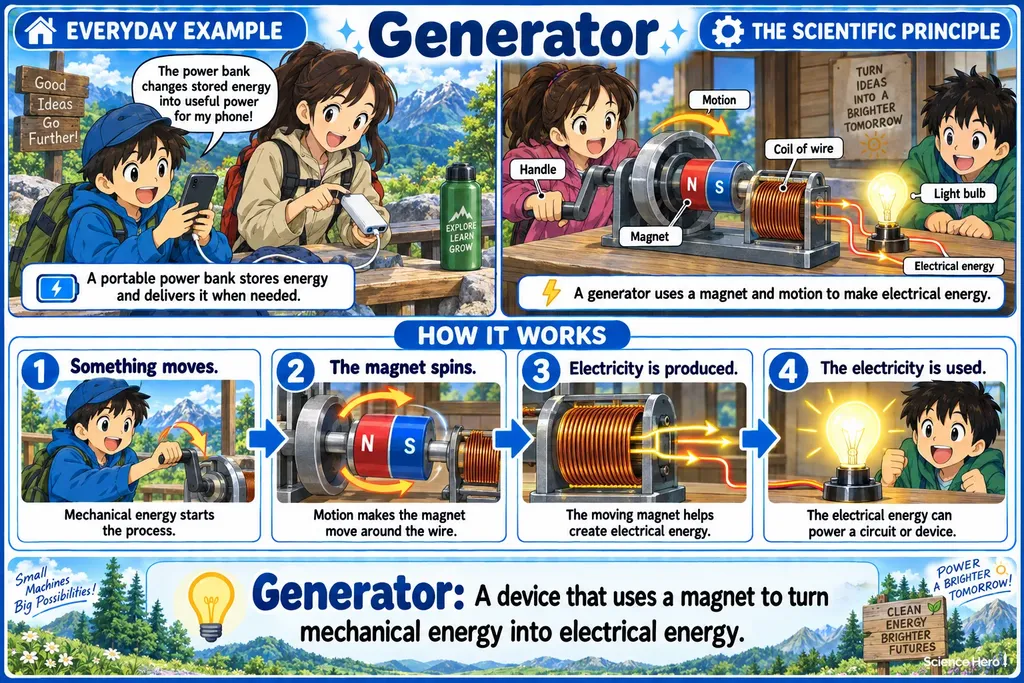 Generator Meaning Detailed Generator Meaning Detailed