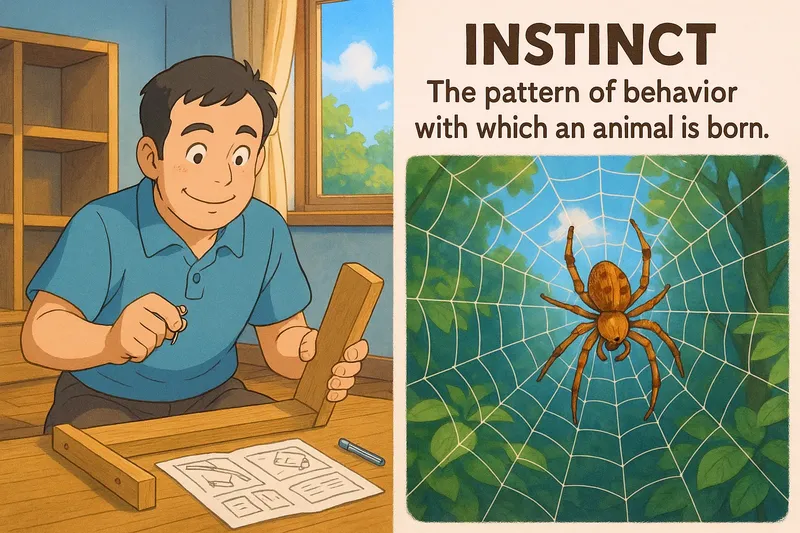 Instinct Meaning Instinct Meaning