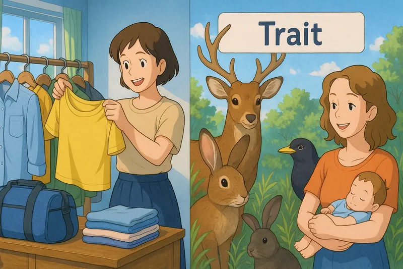 Trait Meaning Trait Meaning