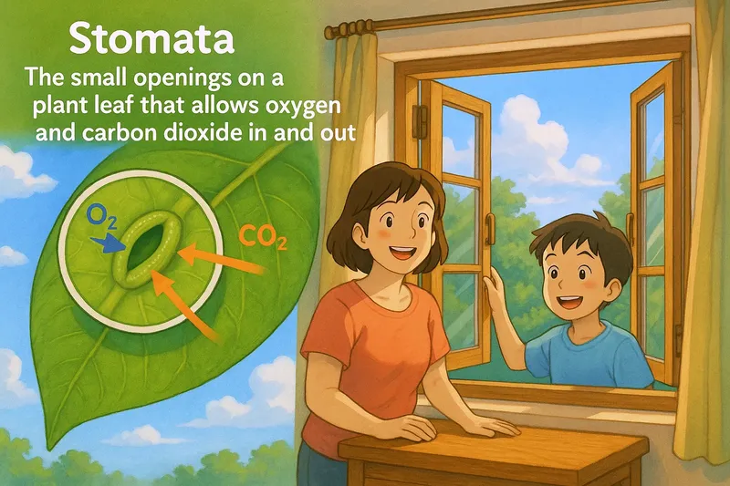 Stomata Meaning Stomata Meaning