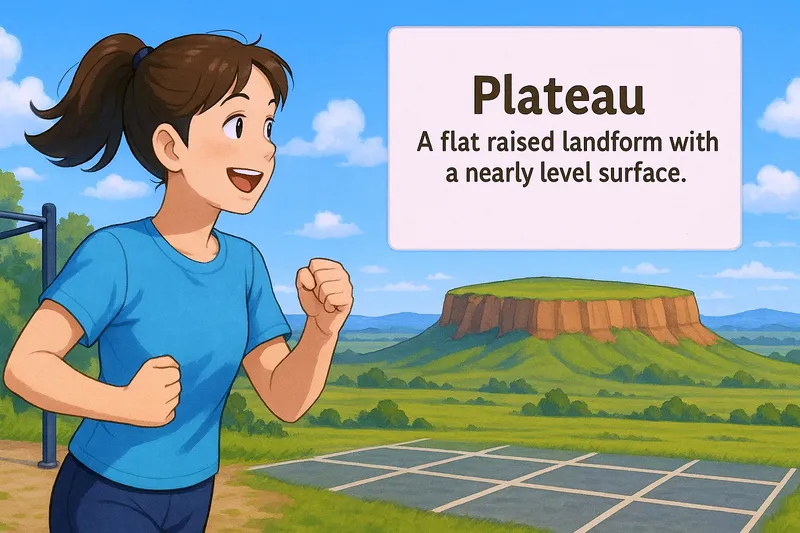 Plateau Meaning Plateau Meaning
