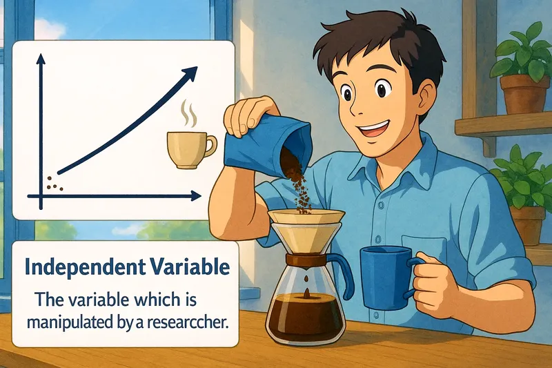 Independent Variable Meaning Independent Variable Meaning