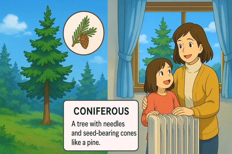 Coniferous Meaning Coniferous Meaning