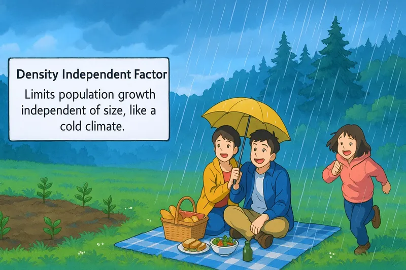 Density Independent Factor Meaning Density Independent Factor Meaning