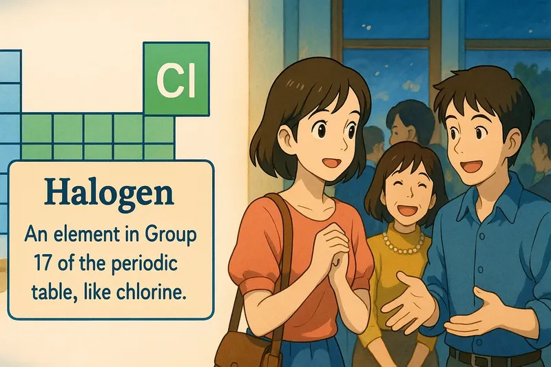 Halogen Meaning Halogen Meaning