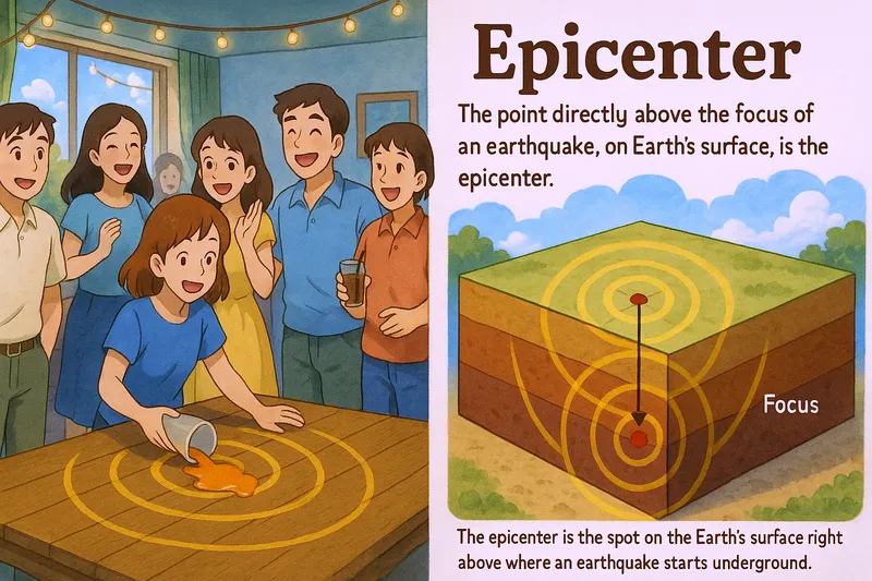 Epicenter Meaning Epicenter Meaning