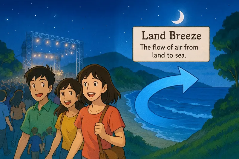 Land Breeze Meaning Land Breeze Meaning