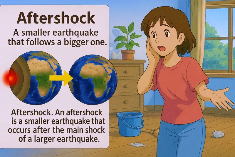 Aftershock Meaning Aftershock Meaning