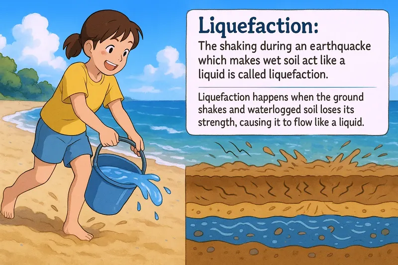 Liquefaction Meaning Liquefaction Meaning