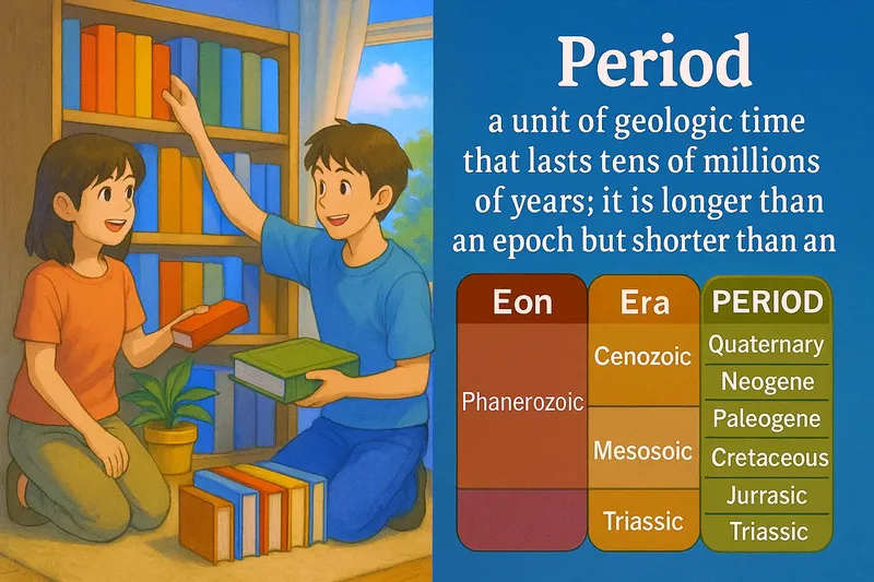 Period Meaning Period Meaning