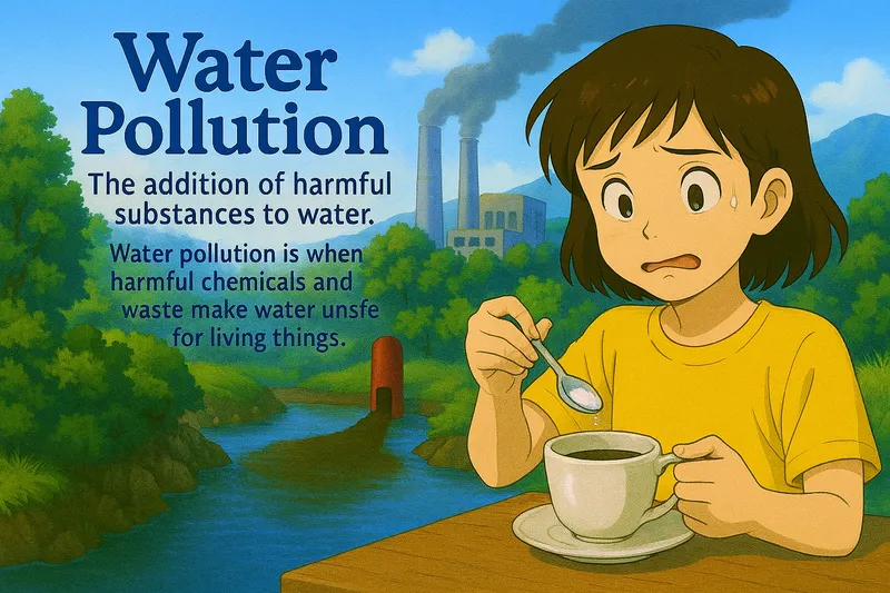 Water Pollution Meaning Water Pollution Meaning