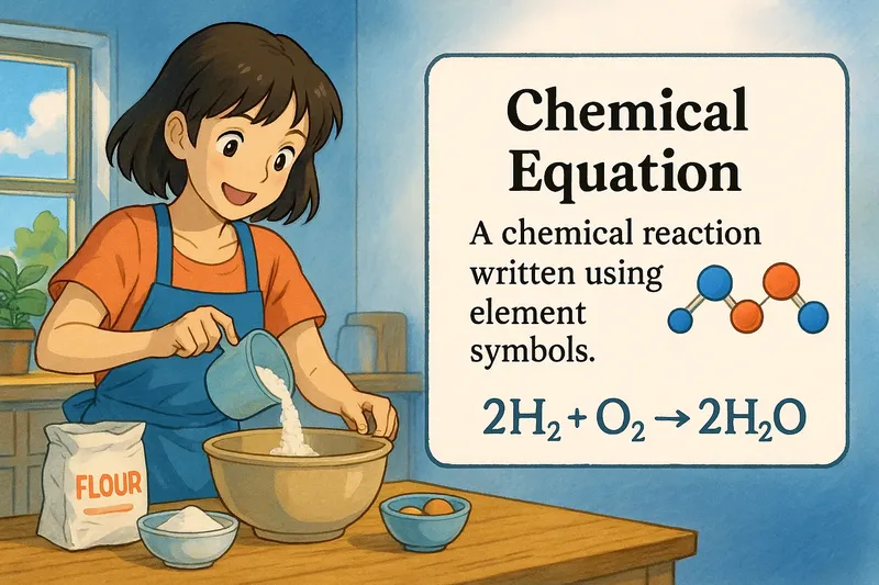 Chemical Equation Meaning Chemical Equation Meaning