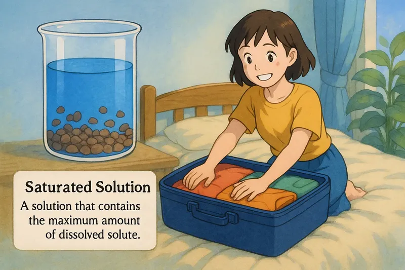 Saturated Solution Meaning Saturated Solution Meaning