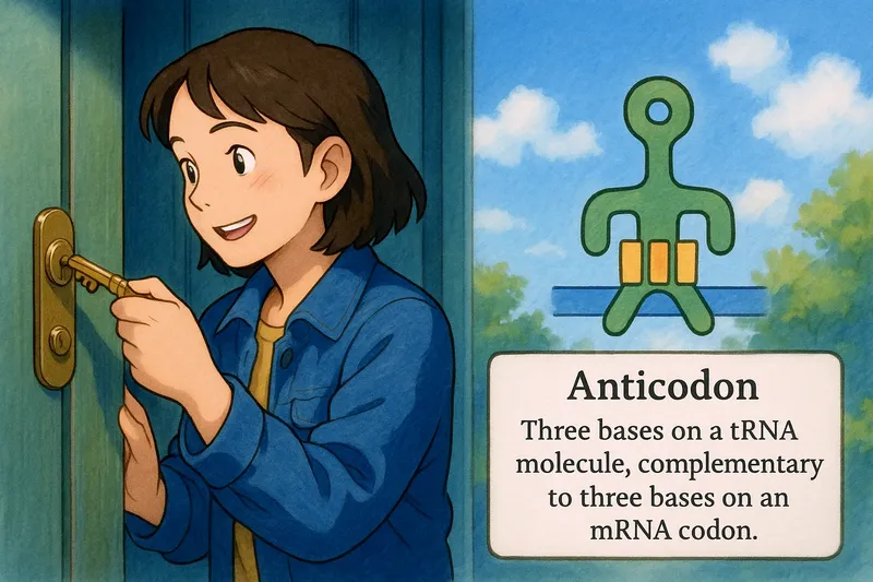 Anticodon Meaning Anticodon Meaning