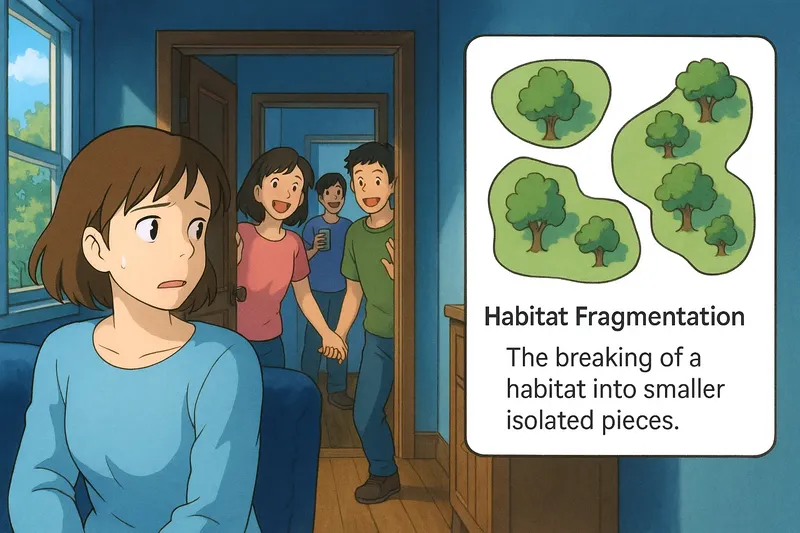 Habitat Fragmentation Meaning Habitat Fragmentation Meaning