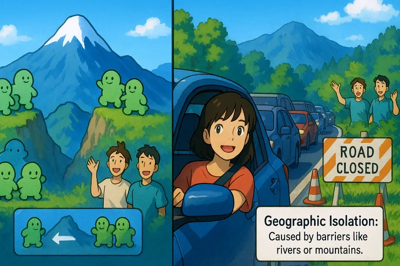 Geographic Isolation Meaning Geographic Isolation Meaning