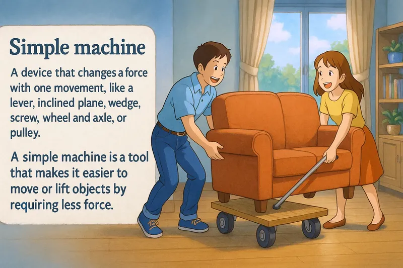 Simple Machine Meaning Simple Machine Meaning