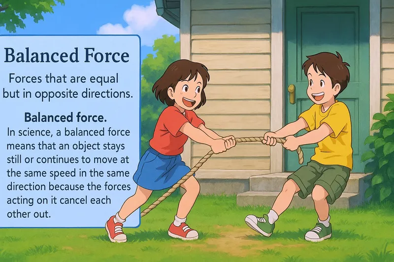 Balanced Force Meaning Balanced Force Meaning