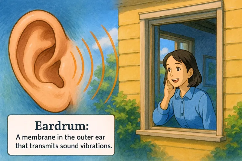 Eardrum Meaning Eardrum Meaning