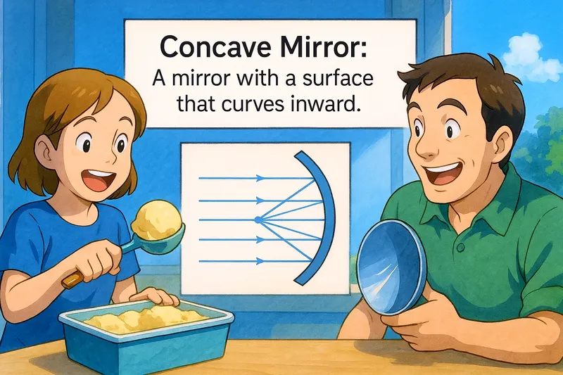 Concave Mirror Meaning Concave Mirror Meaning