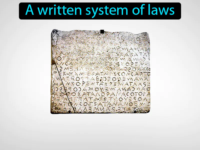 Code Of Law Definition Code Of Law Definition